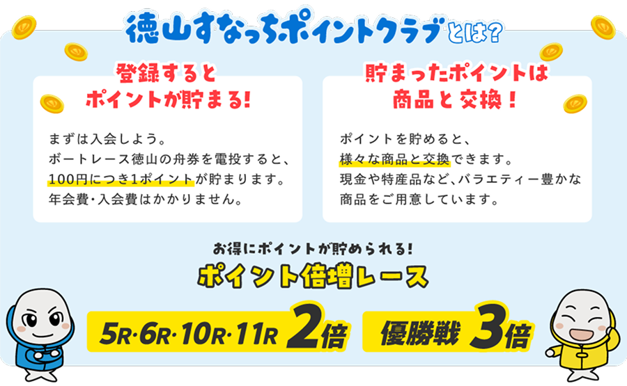 徳山すなっちポイントクラブとは？