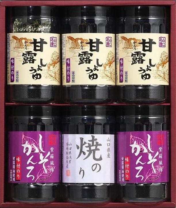 甘露しょうゆ海苔詰合せ