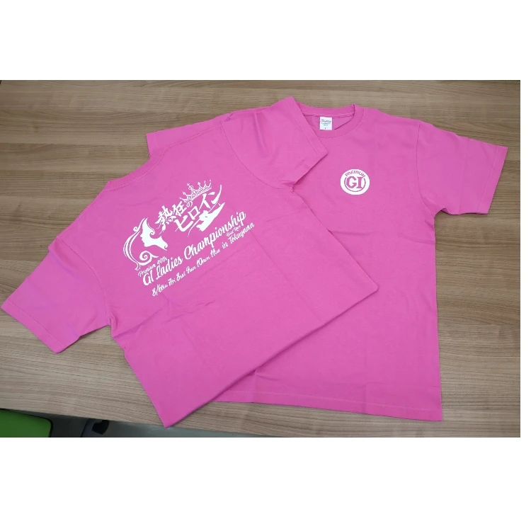 PG1レディースチャンピオンオリジナル(熱狂のヒロイン)Tシャツ