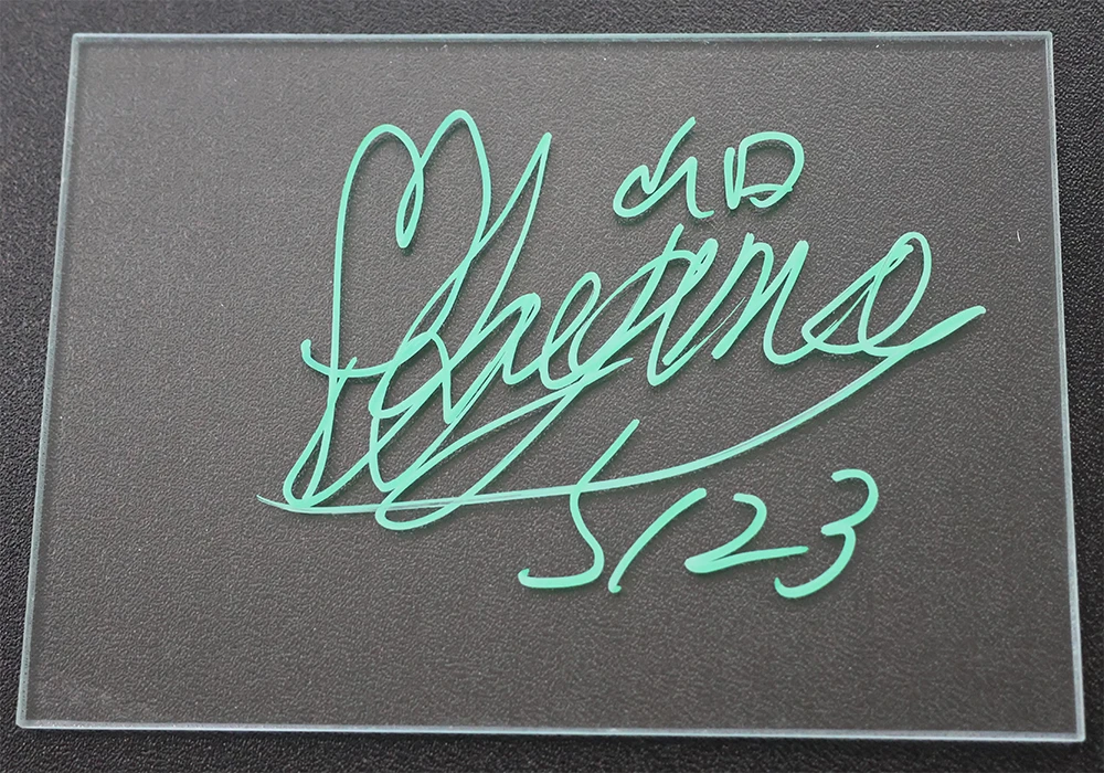 5123 福山恵里奈 サイン入りアクリルボード